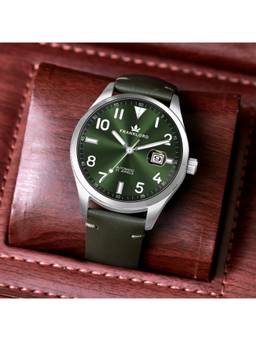 Franklord - Emerald Navy Regal Sapphire Series Analog Watch for Men Fl03 Grn (M)