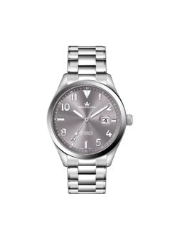 Franklord - Platinum Mist Regal Sapphire Legacy Steel Analog Watch for Men Fl06 Gry (M)