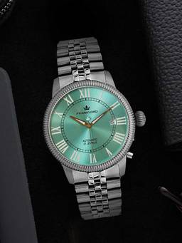 Franklord - Majestic Aura - Ocean Glow Luxury Automatic Watch Fl07 Blue (M)