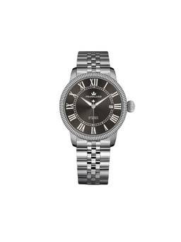 Franklord - Majestic Aura - Graphite Mirage Luxury Automatic Watch Fl07 Gry (M)