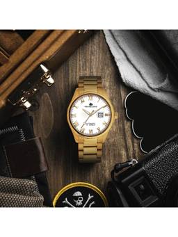 Franklord - Regal Sapphire Roman Imperial Gold Luxury Automatic Watch Fl09 Gld (M)