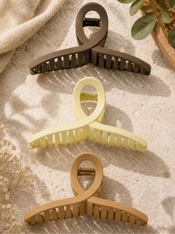 OOMPH - Big Hair Claw Hair Clips (Pack of 3)