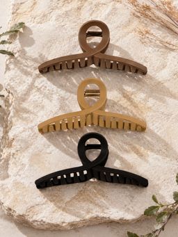 OOMPH - Big Hair Claw Hair Clips (Pack of 3)