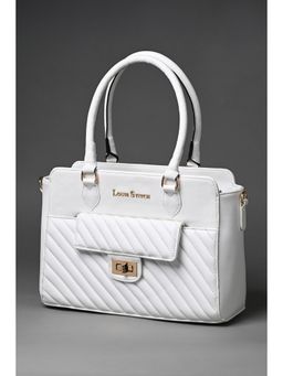 Louis Stitch - White Stylish Sling Handbag for Women