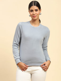 Global Republic - Acrylic Blend Relaxed Fit Sweatshirt for Women