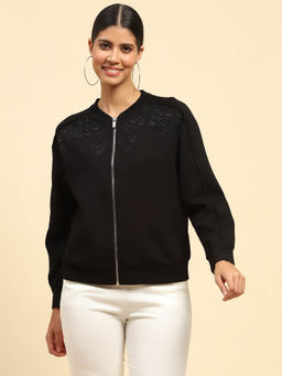 Global Republic - Embroidery Relaxed Fit Sweatshirt for Women