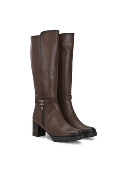 Delize - Brown Women High Heel Casual Boots