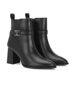 Delize - Black Women High Heel Casual Boots