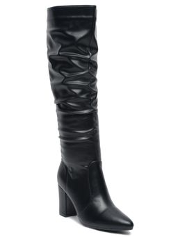 Flat n Heels - Women Black Casual Boots