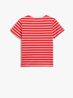 Koton - Boys Red Stripes T-shirt