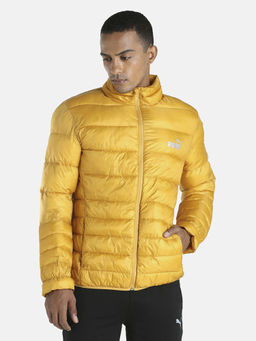 Puma - Mens Yellow Padded Jacket