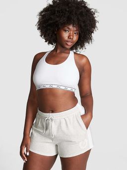 Victoria's Secret - Grey Ivy Fleece Relaxed Shorts