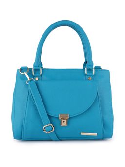 Lapis O Lupo - Turquoise Solid-Plain Handbag