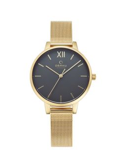 Obaku - Liv Dusk Quartz Grey Round Dial Womens Watch - V209Lxgjmg
