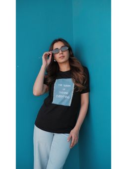 Weaving Cult - Queen Of Fucking Everything T-shirt - Black