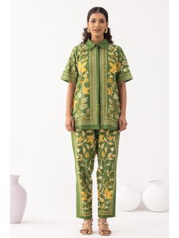 Thee Modern Roots - Mystic Forest Green Shirt