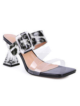 London Rag - Printed Black Heels