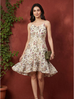 Mamicha - Olive Advika Knee Length Dress