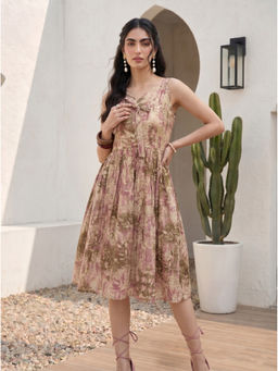 Mamicha - Rose Alisha Midi Dress