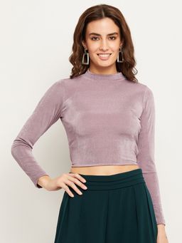 CAMLA - Lilac Crop Top