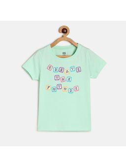 MINI KLUB - Kids Girls Mint Knit Top