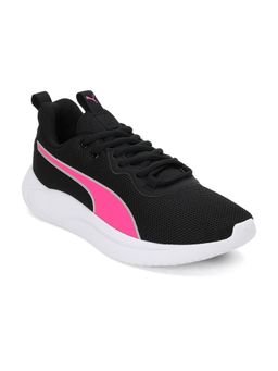 Puma - Resolve Modern Weave Unisex Black Running Shoes