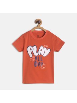 MINI KLUB - Kids Boys Orange T-shirt