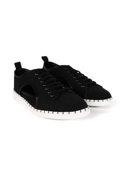 Monkstory - Cut-Out Sneakers - Black