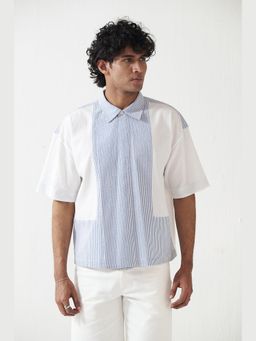 Muvazo - Coastal Panel Wrap Shirt