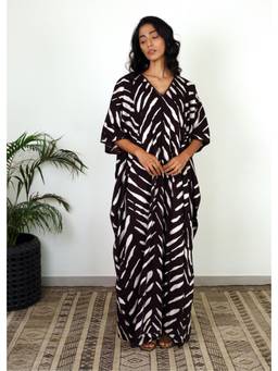 Azurina - Brown Surya Kaftan - Drift