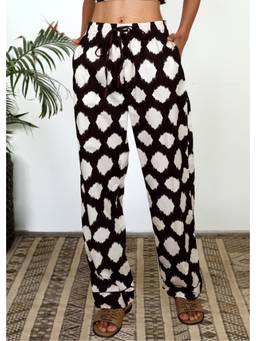 Azurina - Black Sharan Pj Pant - Stone