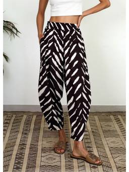 Azurina - Brown Barrel Pant - Drift