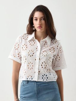 RAREISM - Women 100% Cotton Regular Shirt