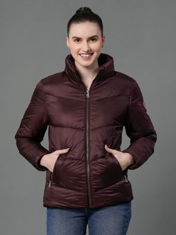 Mode by Red Tape - Women's Wine Padded Jacket