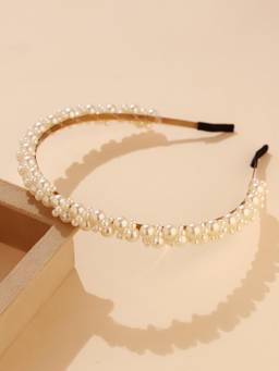 Voylla - Women Gold Alloy Hair Bands
