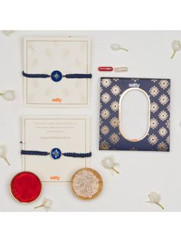Salty - Women Blue Evil Eye Fashion Rakhis (Pack of 2)