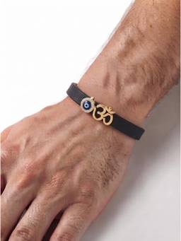 MINJI AND CO. - Women Blue Evil Eye Bracelet Rakhi