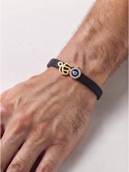 MINJI AND CO. - Women Blue Evil Eye Bracelet Rakhi