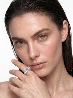 MINJI AND CO. - Women White Stones Rings