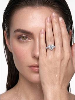 MINJI AND CO. - Women White Stones Rings