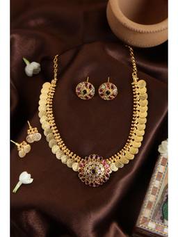 KATTAM - Women Multi-Color Stones Jewellery Set
