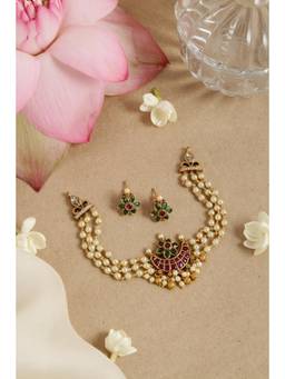 KATTAM - Women Multi-Color Stones Jewellery Set