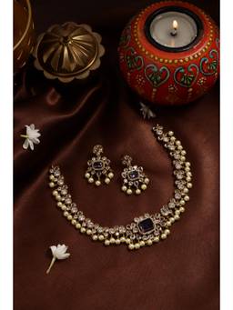 KATTAM - Women Multi-Color Stones Jewellery Set