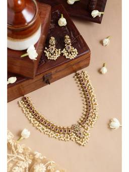KATTAM - Women Multi-Color Stones Jewellery Set