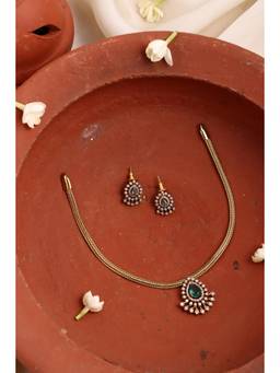 KATTAM - Women Multi-Color Stones Jewellery Set