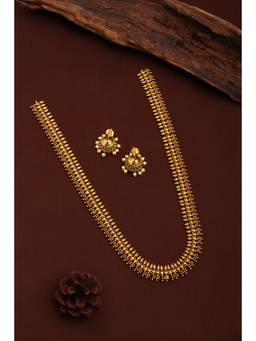 KATTAM - Women White Pearl Jewellery Set