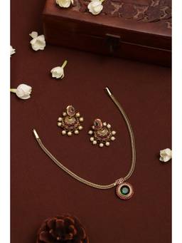 KATTAM - Women Multi-Color Stones Jewellery Set