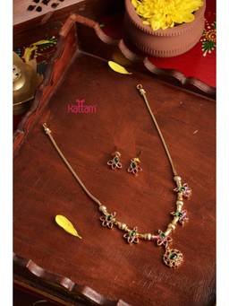 KATTAM - Women Multi-Color Stones Jewellery Set