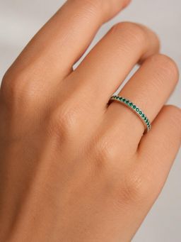 Stone Story By Shruti - Women Green Stones Rings
