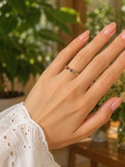 Stone Story By Shruti - Women Multi-Color Stones Rings
